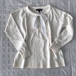 Banana Republic Factory |Wool Sweater w/bow Detail